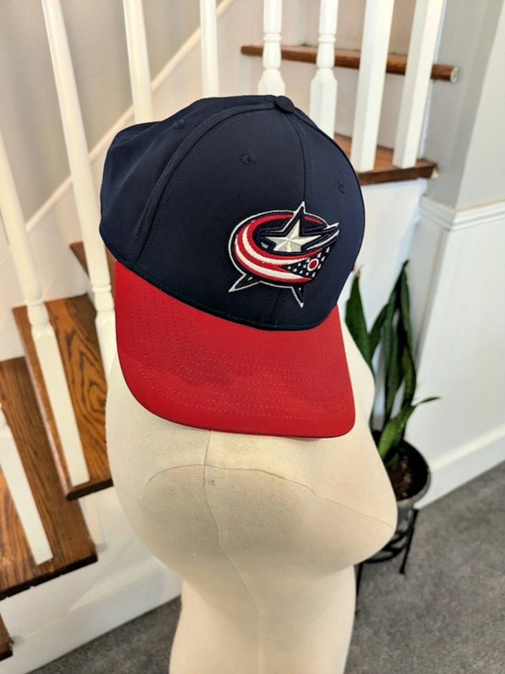 Fanatics Columbus Blue Jackets Hat Solid Back